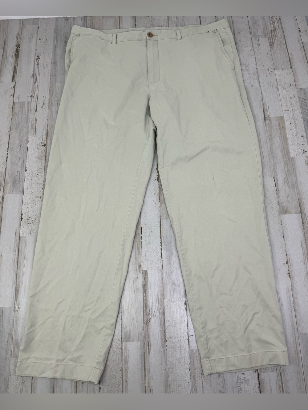 Tommy Bahama Pants Mens 42x32 Khaki Beige Cotton Tencel